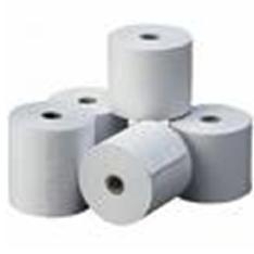 ROLLO DE PAPEL MATRICIAL IMPRESORA TICKET SIN COPIA 76MMX65CM NO TERMICO