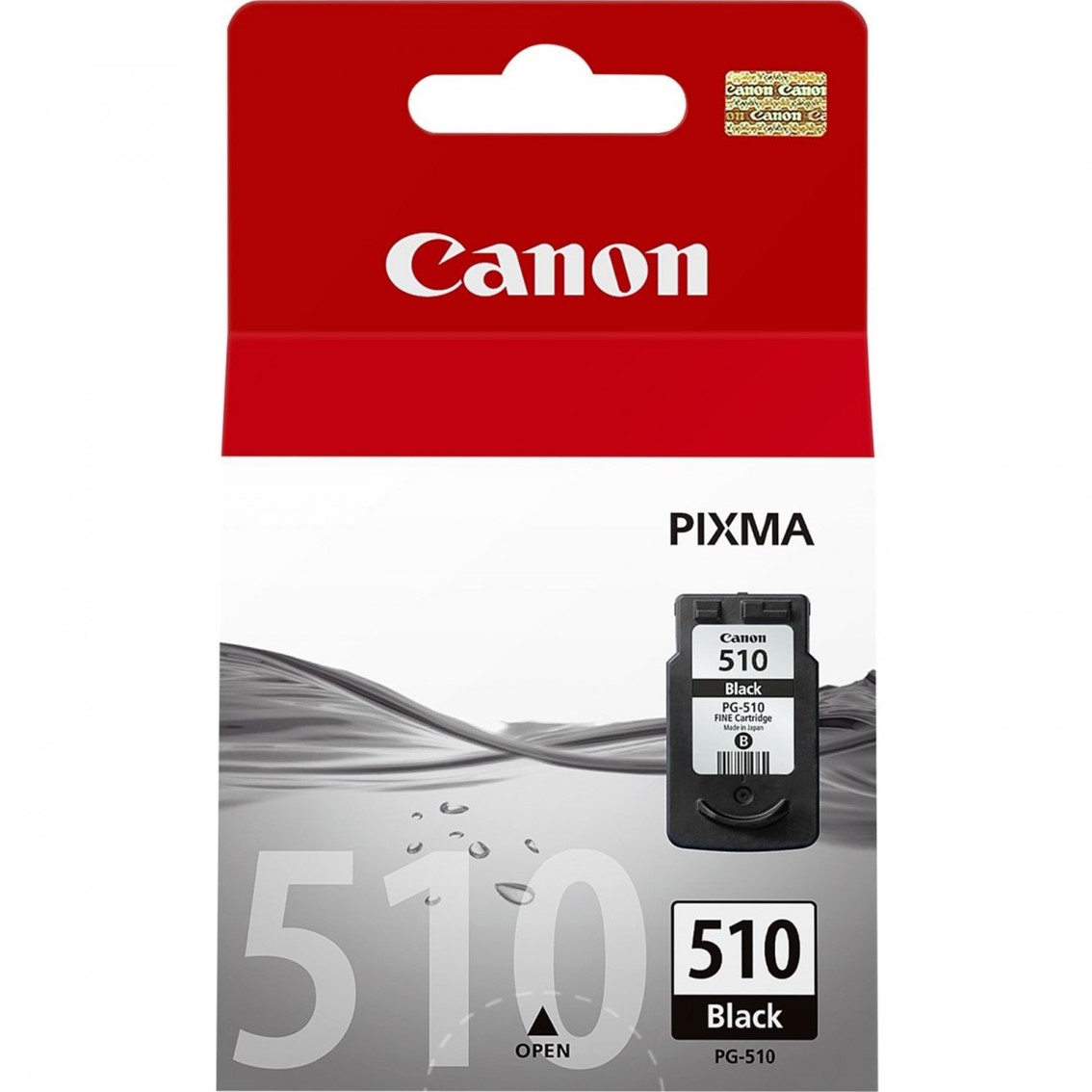 CARTUCHO TINTA CANON PG 510 NEGRO 9ML IP 2700/ 2702/ MP 250/ 260/ 270/ 480/ 490/ 492/ MX 320/ 340