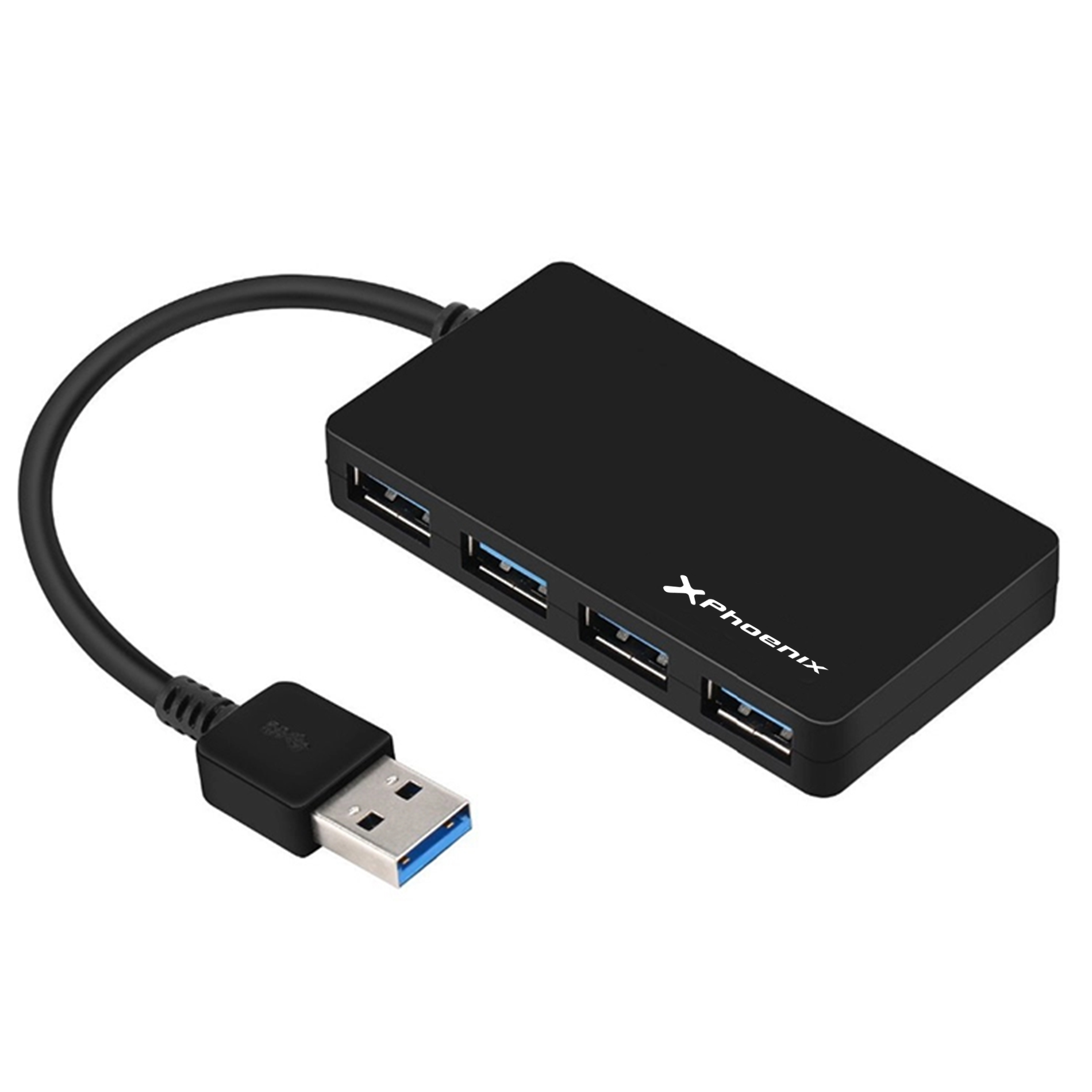HUB PHOENIX USB 4 PUERTOS USB 3.0 PORTATIL