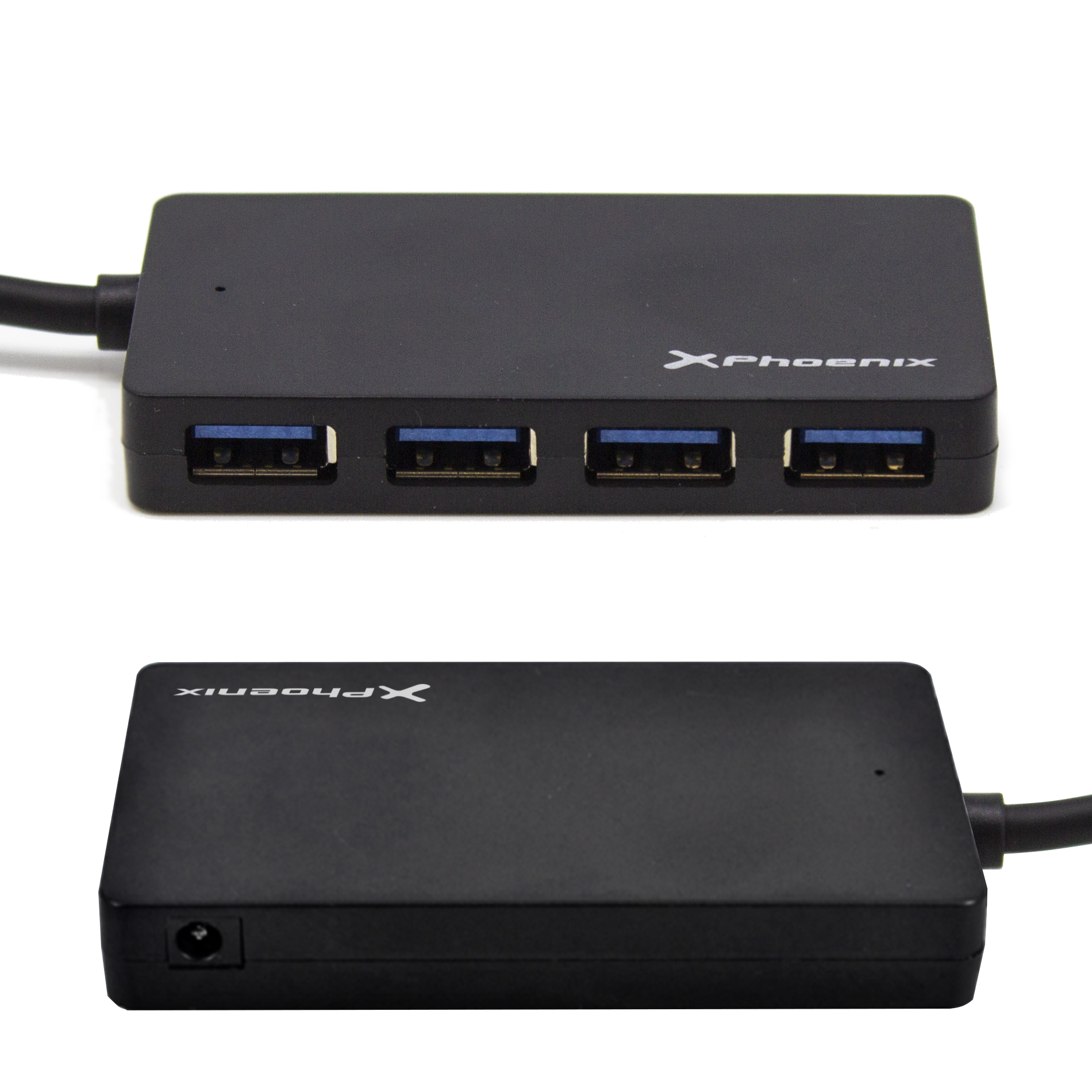 HUB PHOENIX USB 4 PUERTOS USB 3.0 PORTATIL