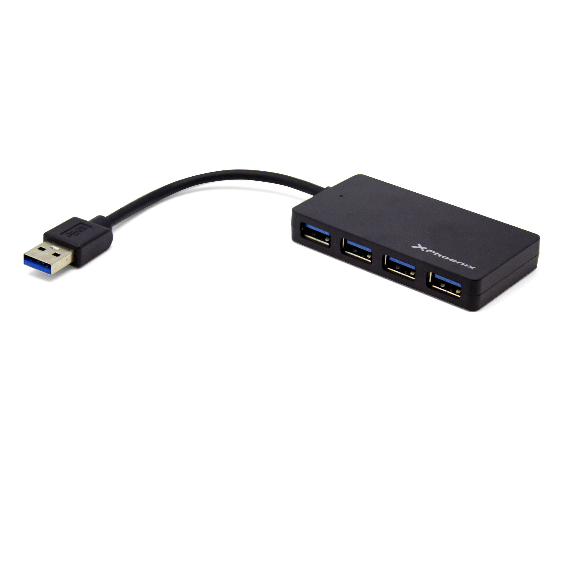 HUB PHOENIX USB 4 PUERTOS USB 3.0 PORTATIL