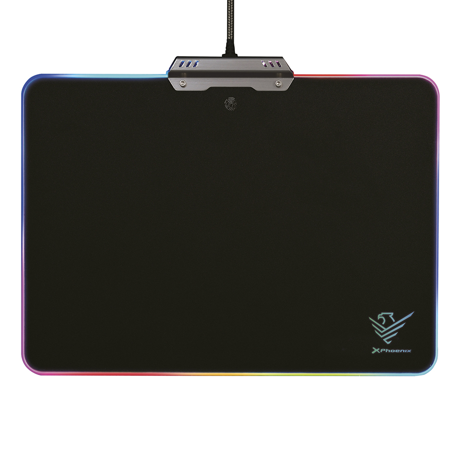 Alfombrilla gaming FACTOR-XPAD RGB negra