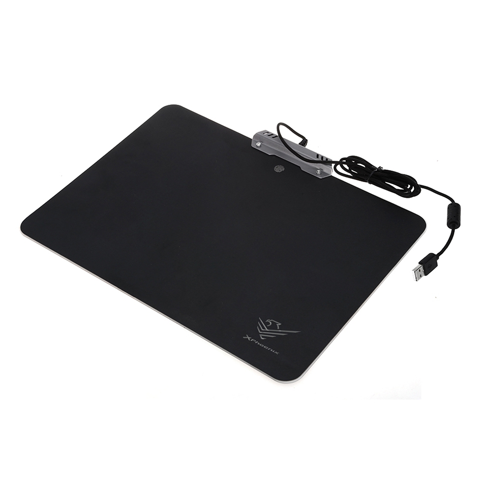 Alfombrilla gaming FACTOR-XPAD RGB negra