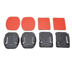 ACCESORIO SOPORTE ADHESIVO 3M CURVOS + PLANOS PHOENIX PARA CAMARAS SPORT & GOPRO HERO 4/3+/3/2/1 FLAT AND CURVED ADHESIVE MOUNTS