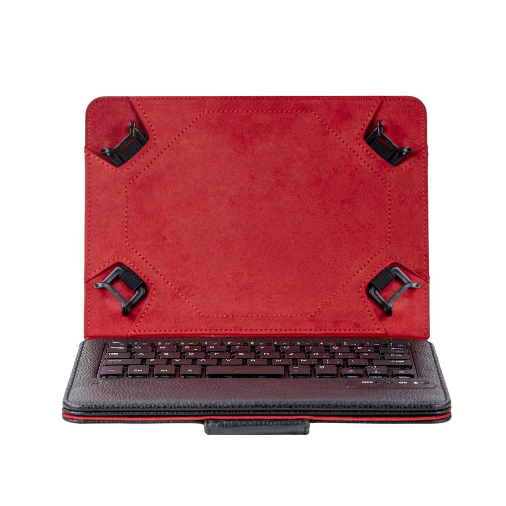 Funda Universal Phoenix para tablet hasta 8 pulgadas teclado Bluetooth