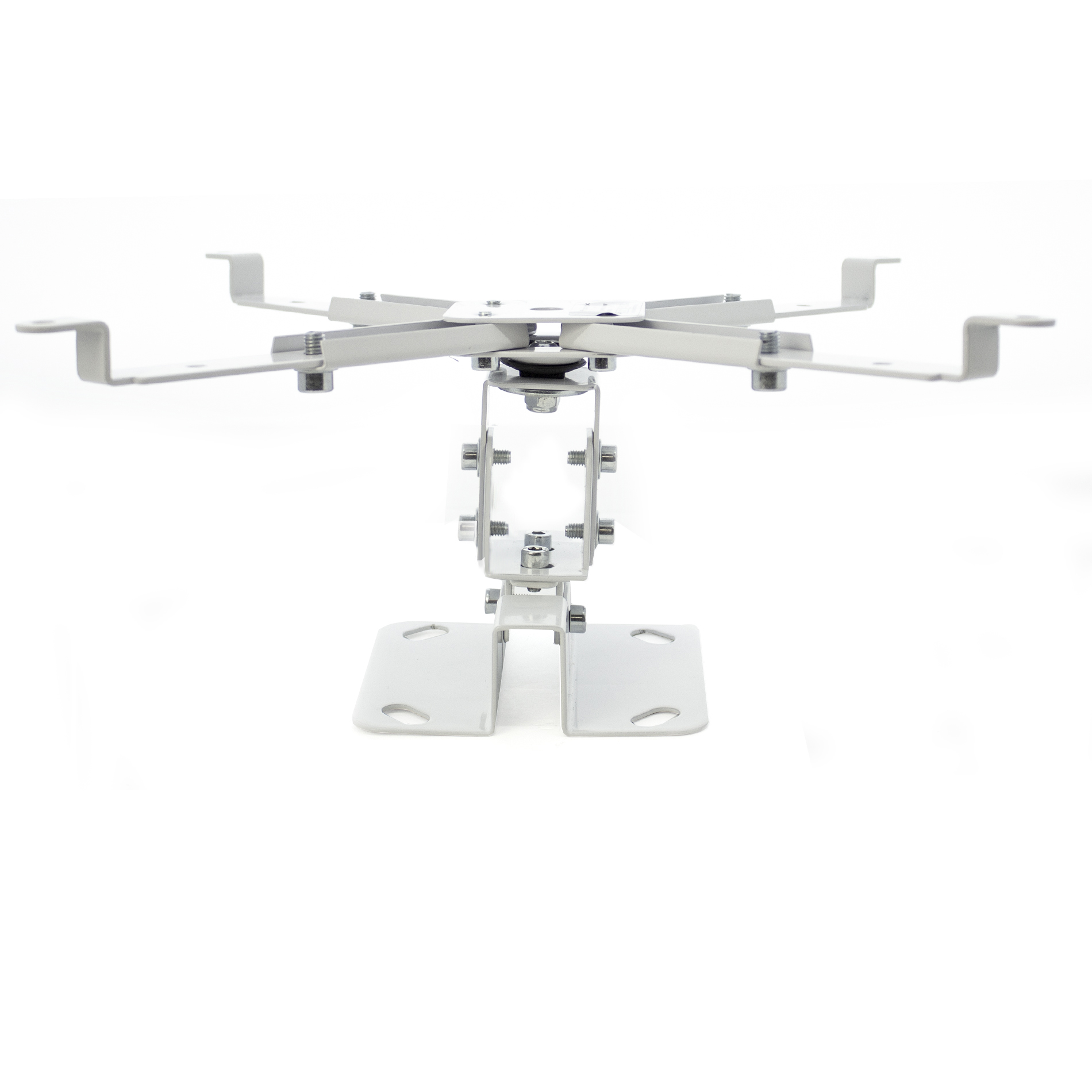 SOPORTE DE PROYECTOR DE TECHO Y PARED ROTA 360º INCLINACION 10º BLANCO