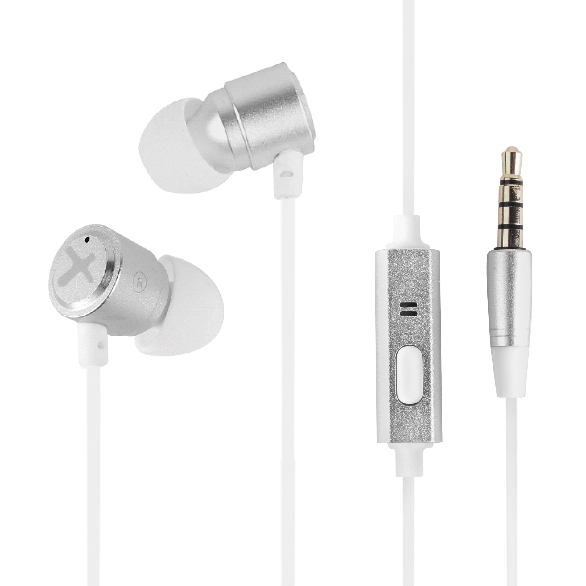 Auriculares TopSound con manos libres blancos