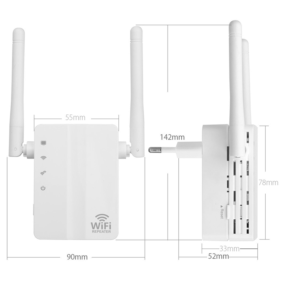 Repetidor extensor de red Wifi 300Mbps Phoenix PHW-R610U