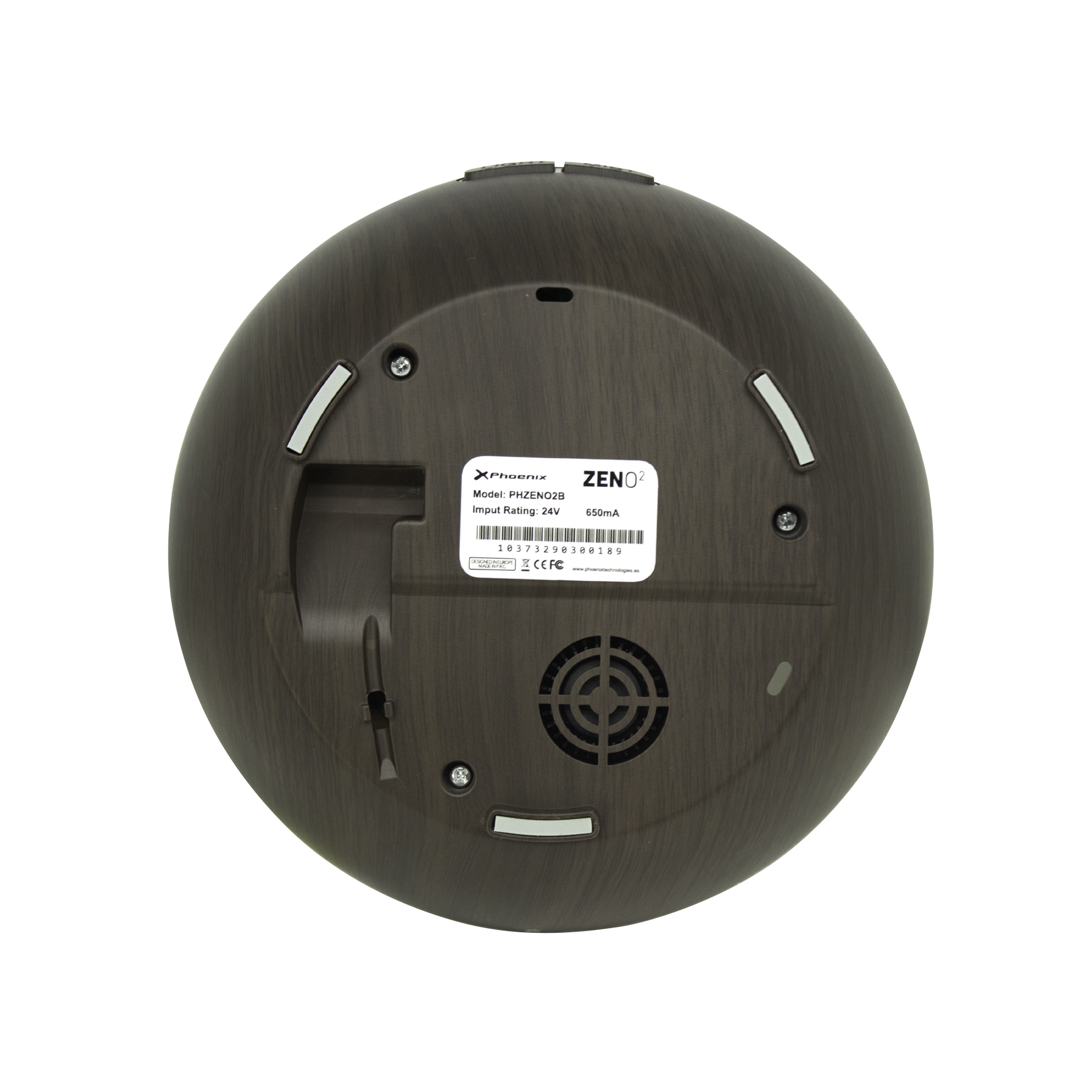 Humidificador Phoenix ZenO2 400 ml marron oscuro con control remoto