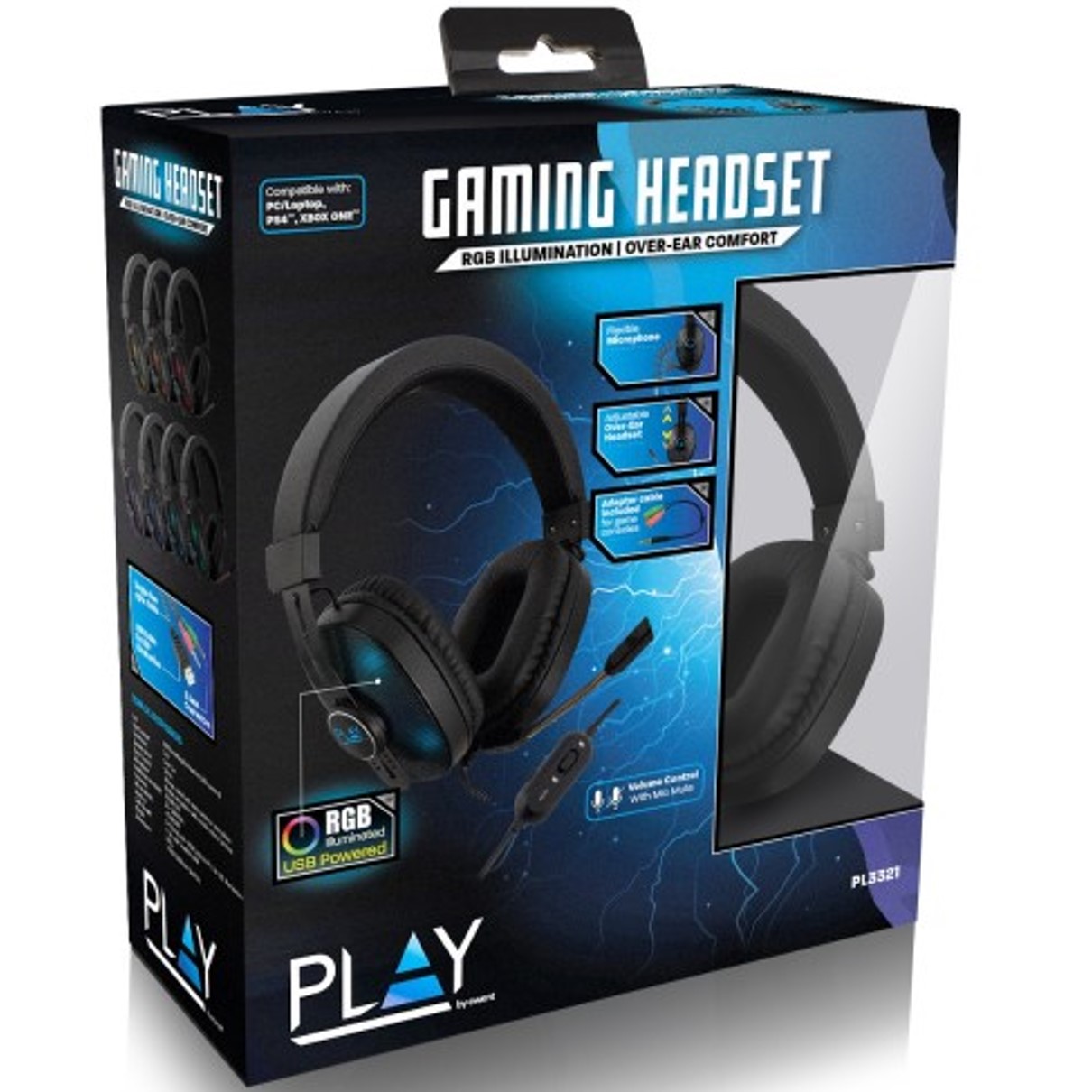 AURICULAR GAMING EWENT PL3321 CON MICROFONO PC & CONSOLA