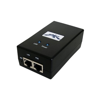 ADAPTADOR UBIQUITI NETWORKS POE-24 POE 24VDC 12W GIGABIT