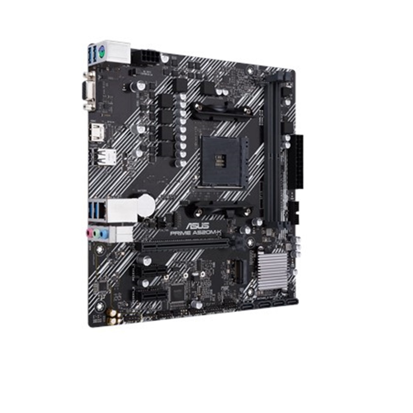 PLACA BASE ASUS AMD PRIME A520M-K SOCKET AM4 DDR4 X2 MAX 64GB 3200 MHZ D-SUB HDMI MATX
