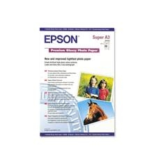 PAPEL EPSON S041316 PREMIUN GLOSSY PHOTO A3+ 20 HOJAS 250g