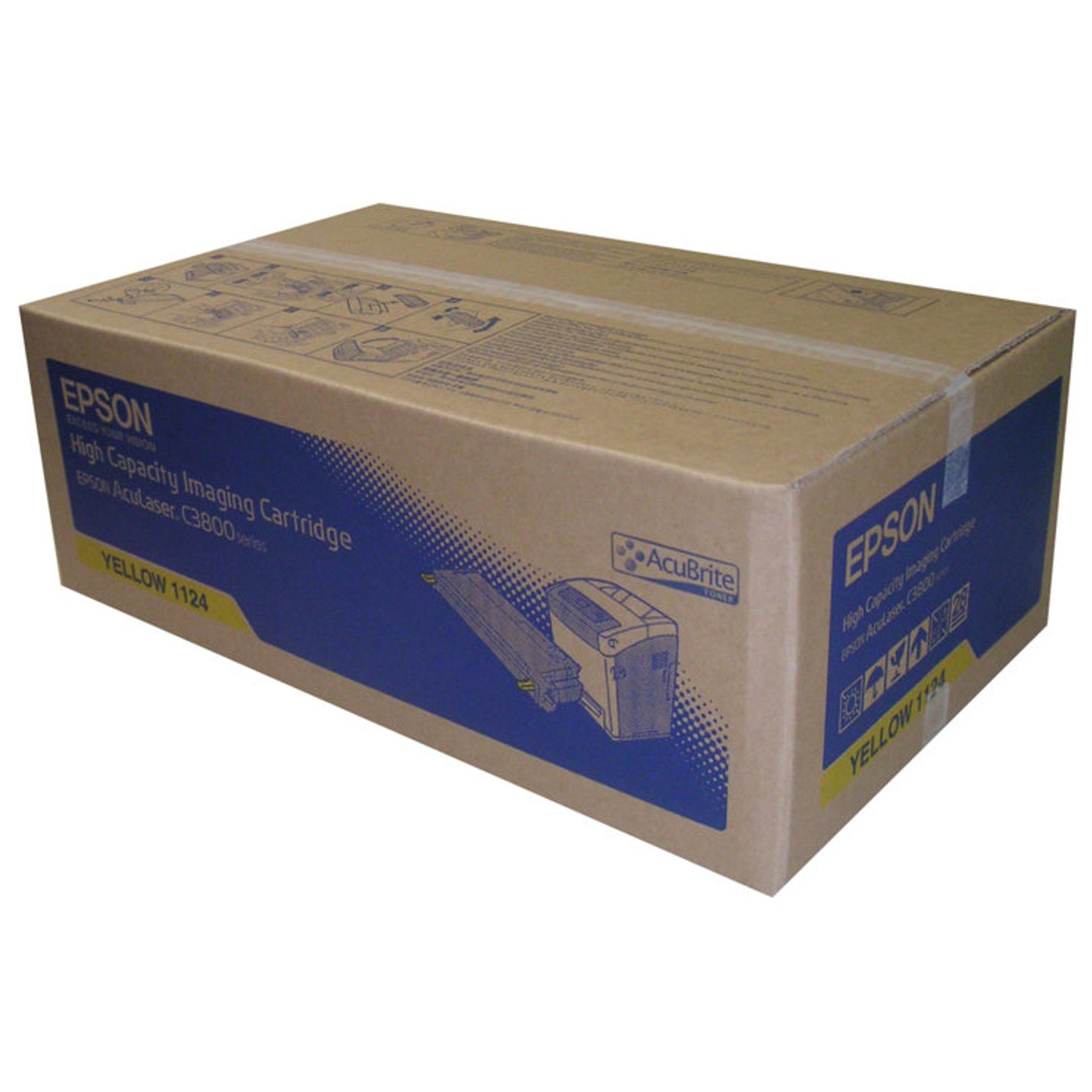 FOTOCONDUCTOR Y TONER EPSON C13S051124 AMARILLO 9K