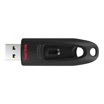 MEMORIA USB 3.0 SANDISK 128GB CRUZER ULTRA NEGRO