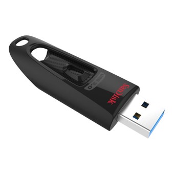 MEMORIA USB 3.0 SANDISK 128GB CRUZER ULTRA NEGRO