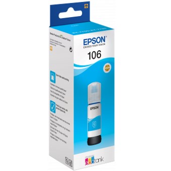 CARTUCHO TINTA EPSON C13T00R240 106 ECOTANK CYAN INK ET-7700 / ET-7750
