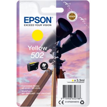 CARTUCHO TINTA EPSON T02V440 502 AMARILLO INK