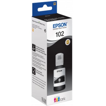 CARTUCHO TINTA EPSON 102 C13T03R140 ECOTANK NEGRO INK ET-2700 / ET-2750 / ET-3700 / ET-3750 / ET4750