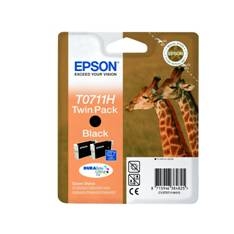 PACK 2 TINTAS EPSON C13T07114H10 NEGRO GRAN CAPACIDAD PACK DE 2 UNIDADES/ JIRAFA