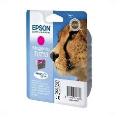 CARTUCHO TINTA EPSON C13T07134012 MAGENTA 7ML STYLUS D78/92/ 120/ DX40X0/ 44X0/ 50X0/ 60X0/ 74X0/ 84X0/ 7000F/ GUEPARDO