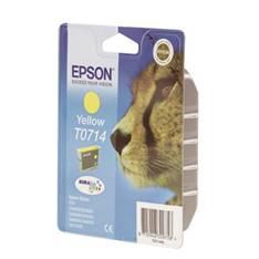 CARTUCHO TINTA EPSON C13T07144012 AMARILLO 7ML STYLUS D78/92/ 120/ DX40X0/ 44X0/ 50X0/ 60X0/ 74X0/ 84X0/ 7000F/ GUEPARDO