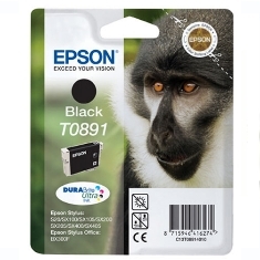 CARTUCHO TINTA EPSON T0891 NEGRO 3.5ML S20 / SX105 / SX200 / SX205 / SX 405/ MONO