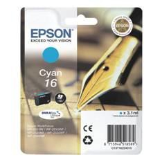CARTUCHO TINTA EPSON T162240 CIAN WF-2010/2510/2520/2530/2540/ PLUMA