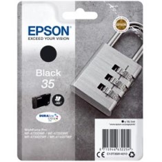 CARTUCHO TINTA EPSON C13T35814010 NEGRO DURABRITE ULTRA INK 35/ 900 PAGINAS/ CANDADO