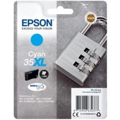 CARTUCHO TINTA EPSON C13T35924010 CIAN XL DURABRITE ULTRA INK 35XL/ 1900 PAGINAS/CANDADO