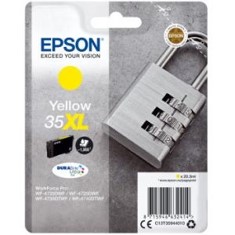 CARTUCHO TINTA EPSON C13T35944010 AMARILLO XL DURABRITE ULTRA INK 35XL/ 1900 PAGINAS/CANDADO