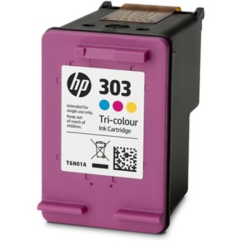 CARTUCHO TINTA HP 303 T6N01AE TRICOLOR CIAN MAGENTA AMARILLO