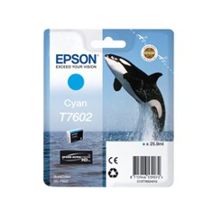 CARTUCHO TINTA EPSON T760240 CIAN SUPERCOLOR P600-SC-P600/ ORCA