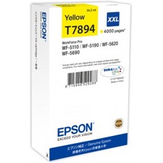 CARTUCHO TINTA EPSON C13T789440 AMARILLO XXL 4000 PAGINAS