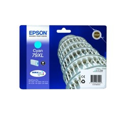 CARTUCHO TINTA EPSON T790240 CIAN 79XL WF-5000(SERIE)/ TORRE DE PISA