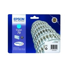 CARTUCHO TINTA EPSON T791240 CIAN 6.5ML 800PAG WF-4630464051105190/ TORRE DE PISA