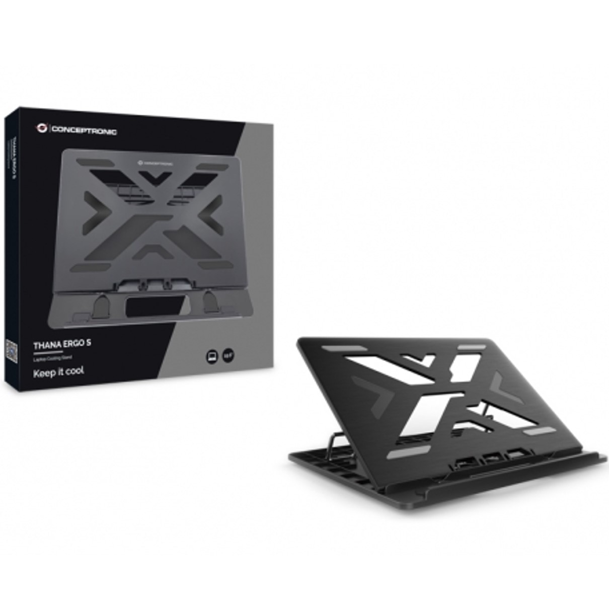 SOPORTE / BASE DE REFRIGERACION CONCEPTRONIC PARA PORTATILES HASTA 15.6"