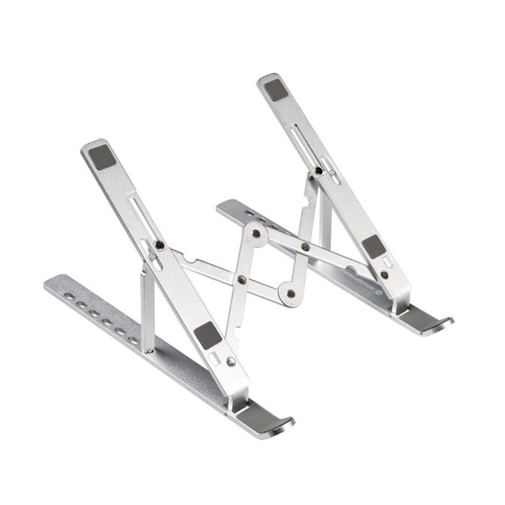 SOPORTE / BASE DE REFRIGERACION CONCEPTRONIC PARA PORTATILES HASTA 15.6" ALUMINIO PLEGABLE