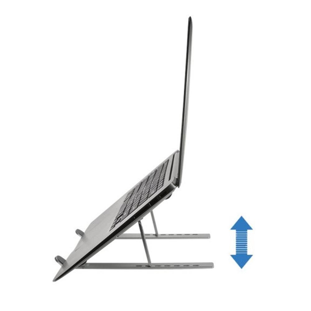 SOPORTE / BASE DE REFRIGERACION CONCEPTRONIC PARA PORTATILES HASTA 15.6" ALUMINIO PLEGABLE
