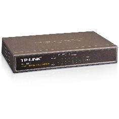 SWITCH 8 PUERTOS 10/100 4 PTOS POE TP-LINK