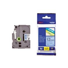 CINTA LAMINADA BROTHER TZE531 12MM x 8M AZUL/NEGRO
