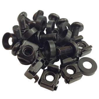 KIT DE TORNILLOS Y TUERCAS WP 20 PIEZAS PARA RACK