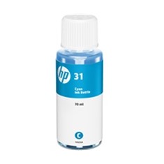 BOTELLA TINTA HP 31 CIAN 70ML 8000 PAGINAS