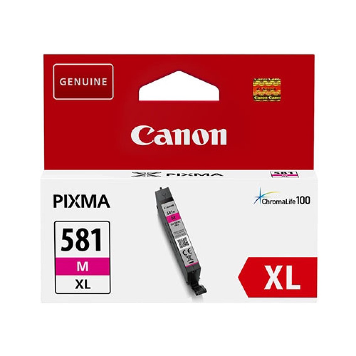 CARTUCHO TINTA CANON CLI 581 M XL MAGENTA PIXMA TR7550 / TR8550 / TS6150 / TS6151 / TS8150 / TS8151 / TS8152 / TS9150 / TS9155