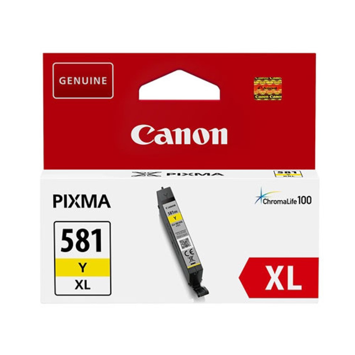 CARTUCHO TINTA CANON CLI 581 Y XL AMARILLO PIXMA TR7550 / TR8550 / TS6150 / TS6151 / TS8150 / TS8151 / TS8152 / TS9150 / TS9155