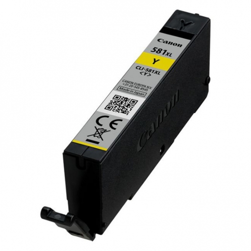 CARTUCHO TINTA CANON CLI 581 Y XL AMARILLO PIXMA TR7550 / TR8550 / TS6150 / TS6151 / TS8150 / TS8151 / TS8152 / TS9150 / TS9155