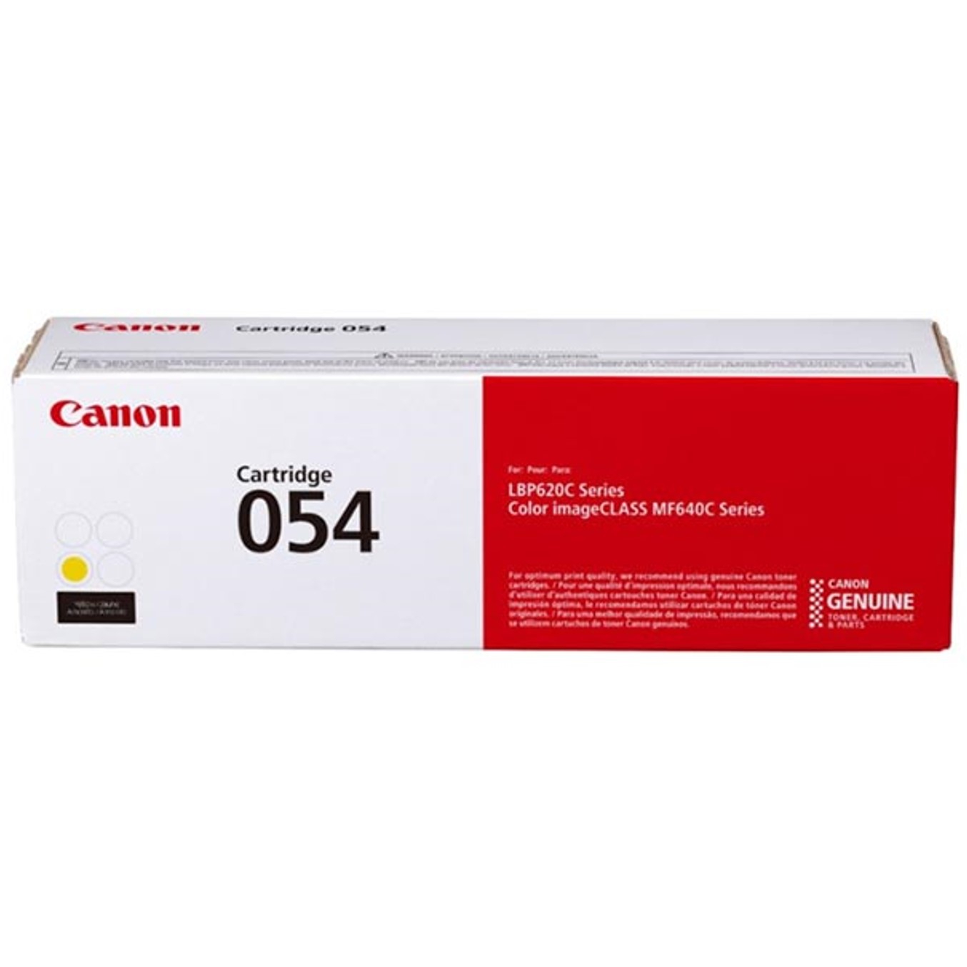 TONER CANON 054 AMARILLO LBP622/ MF641/ MF644/ LBP621/ LBP623/ MF641/ MF643/ MF645