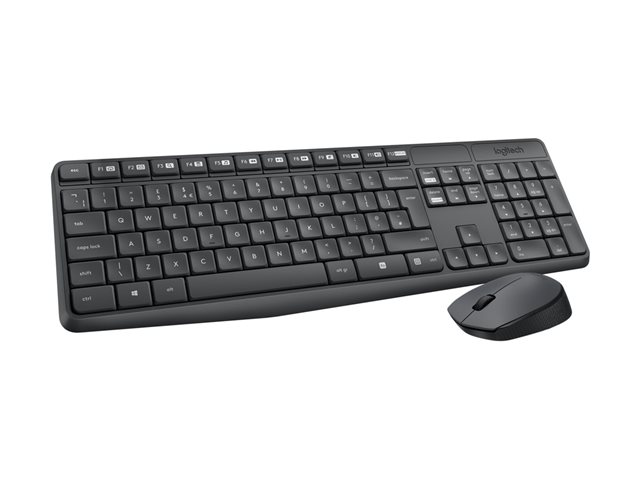 TECLADO + MOUSE LOGITECH MK235 WIRELESS INALAMBRICO PORTUGUES