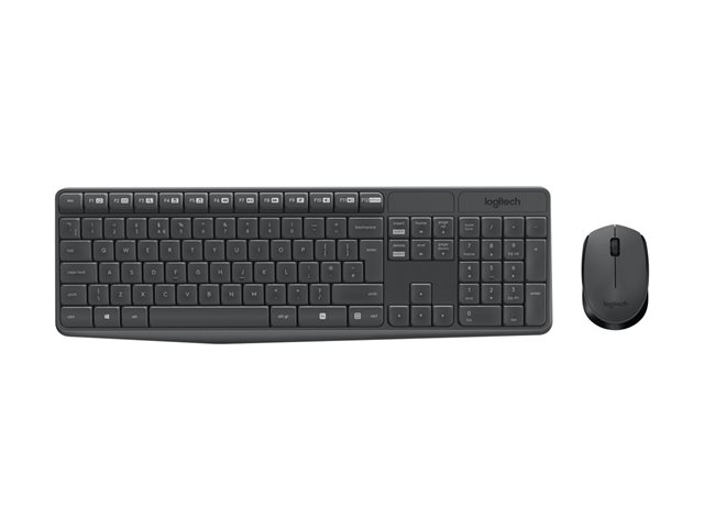 TECLADO + MOUSE LOGITECH MK235 WIRELESS INALAMBRICO PORTUGUES