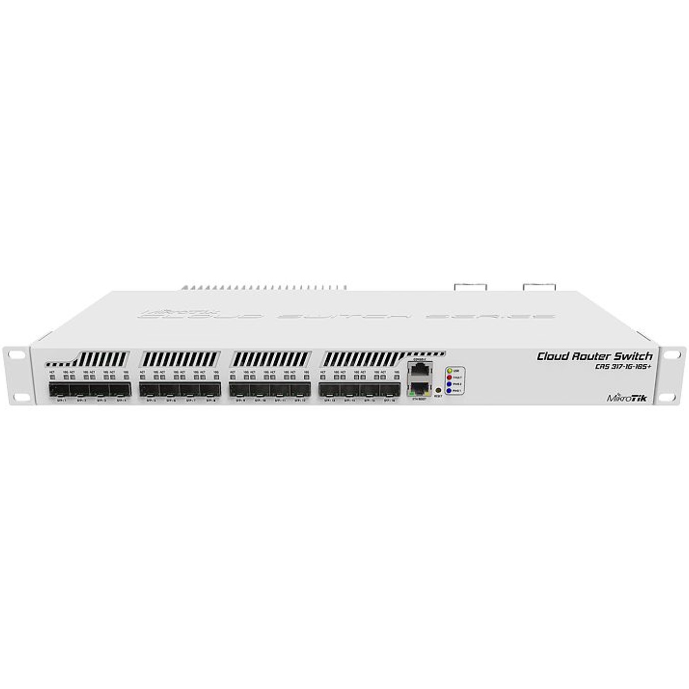 SWITCH MICROTIK CRS317-1G-16S+RM 16 PUERTOS/ 10/100/1000MBPS/ RJ45